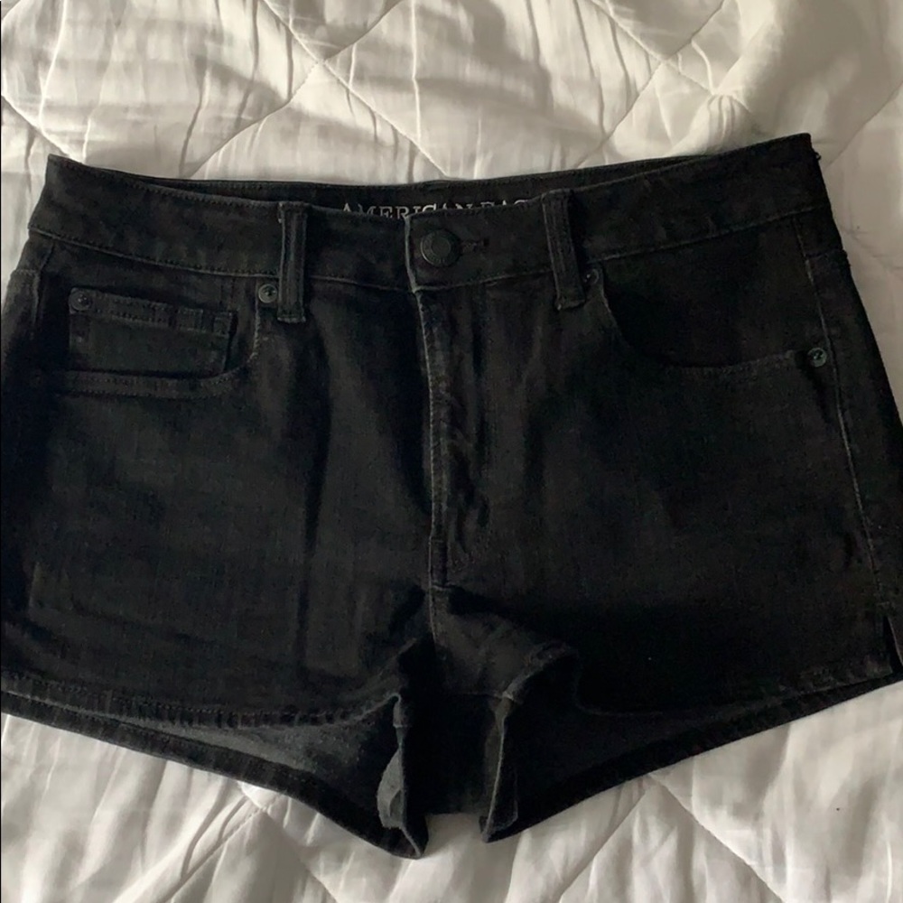 American eagle high rise shortie shorts